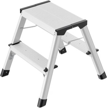Hailo D60 StandardLine Alu Doppelstufen-Trittleiter für 34,45 Euro