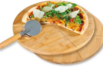 Kesper Pizzateller-Set mit 2 Pizzatellern und 1 Pizzaschneider für 9,99 Euro