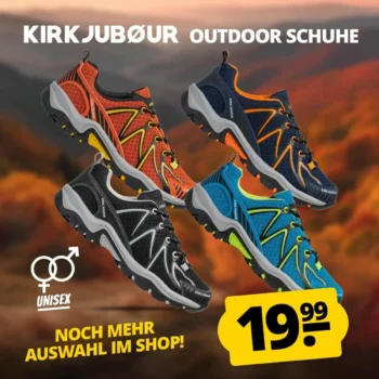 KIRKJUBØUR Makalu Unisex Outdoor Schuhe für 24,94 Euro