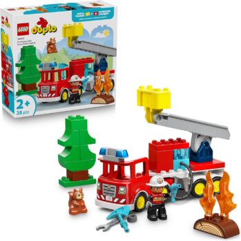 LEGO DUPLO Löschauto mit Schlauch und Feuerwehrmann (10473) für 16,99 Euro