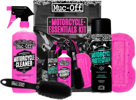 Muc-Off Motorcycle Essentials Kit – Motorrad Reinigungsset für 30 Euro