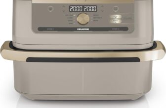 Ninja Foodi FlexDrawer Heißluftfritteuse Dual Zone Stone Gold (AF500EUSD) für 139 Euro