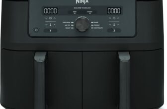 Ninja Heißluftfritteuse MAX Dual Zone (DZ400EUBK) für 169,99 Euro