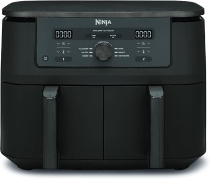 Ninja Heißluftfritteuse MAX Dual Zone (DZ400EUBK) für 169,99 Euro