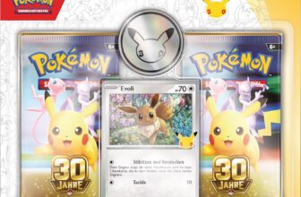 Pokémon 2er-Pack-Blister 30 Jahre für 12,99 Euro