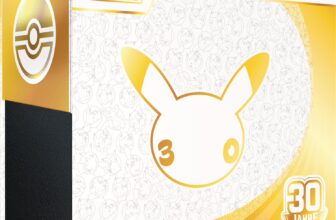 Pokémon-Sammelkartenspiel Top-Trainer-Box “30 Jahre” für 52,99 Euro