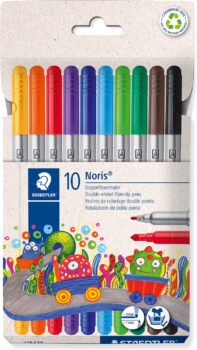 STAEDTLER Noris 320 Doppelfasermaler (10er Set) für 3,99 Euro