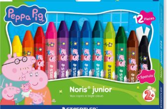 STAEDTLER Noris junior Wachsmalstifte Peppa Wutz (12er Set) für 4,49 Euro