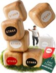 STAKK Turm-Wurfspiel Outdoor aus Holz – Gartenspiel für Erwachsene & Kinder für 37,90 Euro