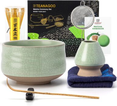 TEANAGOO Matcha-Set (7-tlg.) für 13,47 Euro