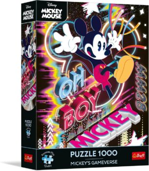 Trefl Premium Plus Puzzle – Die virtuelle Welt von Micky Maus (1.000 Teile) für 9,99 Euro