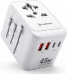 Universal-Reiseadapter mit 45W PD-Schnellladung für 6,99 Euro