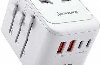 Universal-Reiseadapter mit 45W PD-Schnellladung für 6,99 Euro