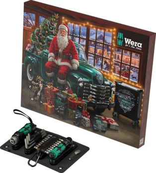 Wera Adventskalender 2026 mit 24 Werkzeugen für 49,99 Euro