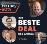 7hauben Black Friday: Jahrespass für 44,91 Euro statt 119,90 Euro