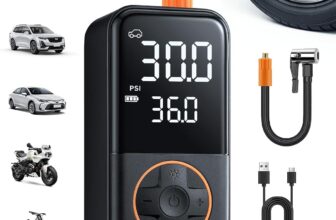 AstroAI elektrische Luftpumpe (6600 mAh Akku, 10,3 Bar) für 33,99 Euro