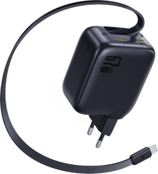 Baseus Enercore USB-C Ladegerät (67W) für 19,99 Euro
