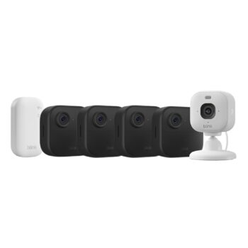 Blink Outdoor 4 Kamera-Set inklusive Blink Mini 2K+ Innenkamera und Sync Module Core für 84,99  Euro