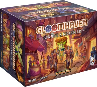 Gloomhaven – Knöpfe & Krabbler Gesellschaftsspiel für 15,95 Euro