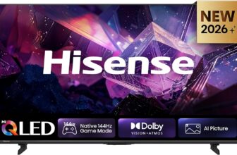 Hisense 85E7DS PRO 4K UHD QLED Fernseher (85 Zoll) für 799 Euro
