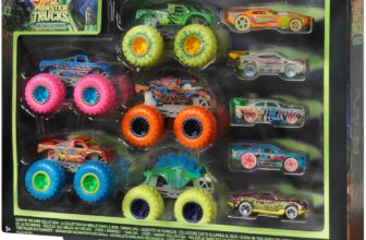 Hot Wheels Monster Trucks Glow-in-the-Dark Set (HCB57) für 28,98 Euro