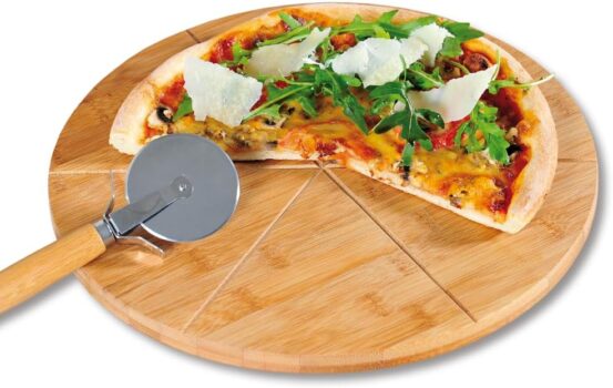 Kesper Pizza-Teller mit Pizza-Schneider (ø 32 cm) für 7,69 Euro