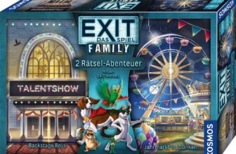Kosmos EXIT – Das Spiel Family: Backstage Boys und Jahrmarkt im Dunkeln für 13,59 Euro