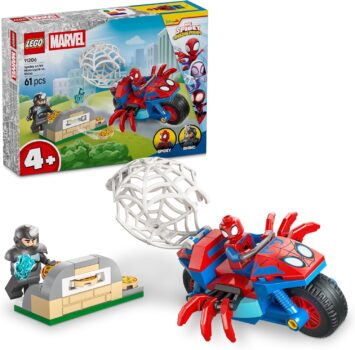 LEGO Spidey: Spidey auf Motorrad vs. Rhino (11206) für 6,99 Euro