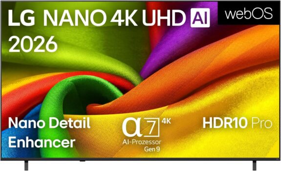 LG 85NU8E0B3LA Nano 4K UHD TV (85 Zoll) für 888 Euro