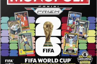 Monopoly Panini Prizm: FIFA World Cup 2026 für 24,99 Euro