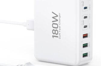 Poiget 180 W USB-C-Mehrfachladegerät für 9,99 Euro