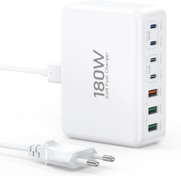 Poiget 180 W USB-C-Mehrfachladegerät für 9,99 Euro