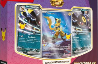 Pokémon-Sammelkartenspiel: Kampfdeck 30 Jahre – Nachtara-ex für 24,99 Euro