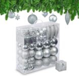 Relaxdays Weihnachtskugeln (110er Set) für 14,99 Euro