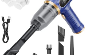 Scstartx Auto-Handstaubsauger mit LCD-Display für 14,24 Euro