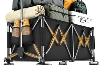 YEAUPE PRO Faltbarer Bollerwagen (260L) für 48 Euro