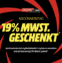 MediaMarkt & Saturn 🔥 19% MwSt. geschenkt (= 15,97% Rabatt)