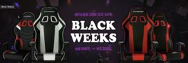 DXRacer Black Week – bis zu 33% Rabatt auf Gaming-Stühle 🎮
