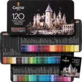 Castle Art Supplies 120 Buntstifte-Set für 41,24€