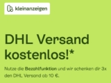 Kleinanzeigen – 3x DHL Versand geschenkt 📦