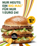 Nur heute 🍔 Big Mac für nur 1,24€ am 29.06