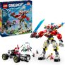 LEGO DREAMZzz Set „Coopers Tiger-Mech und Zero’s Hot Rod Auto“ (71497) für 49,99 Euro
