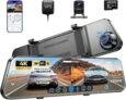 AZDOME PG17 4K 12″ Spiegel-Dashcam für 113,04 Euro