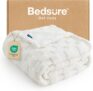 BEDSURE Kuscheldecke (weiß, 130 x 170 cm) für 8,56 Euro