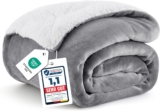 BEDSURE Warm Sherpa Wolldecke (150×200 cm) für 13,99 EUro