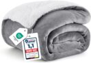 BEDSURE Warm Sherpa Wolldecke (150×200 cm) für 13,99 EUro