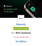 Shoop – 80€ Cashback auf eine valide Kontoeröffnung bei Bitpanda
