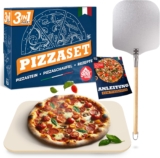 Blumtal Pizzastein Gasgrill & Pizzaschieber für 26,64 Euro