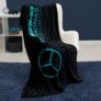 Character World Mercedes AMG Petronas Fleecedecke für 19,39 Euro