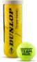 Dunlop Team Padelbälle (3er-Pack) für 4,70 Euro